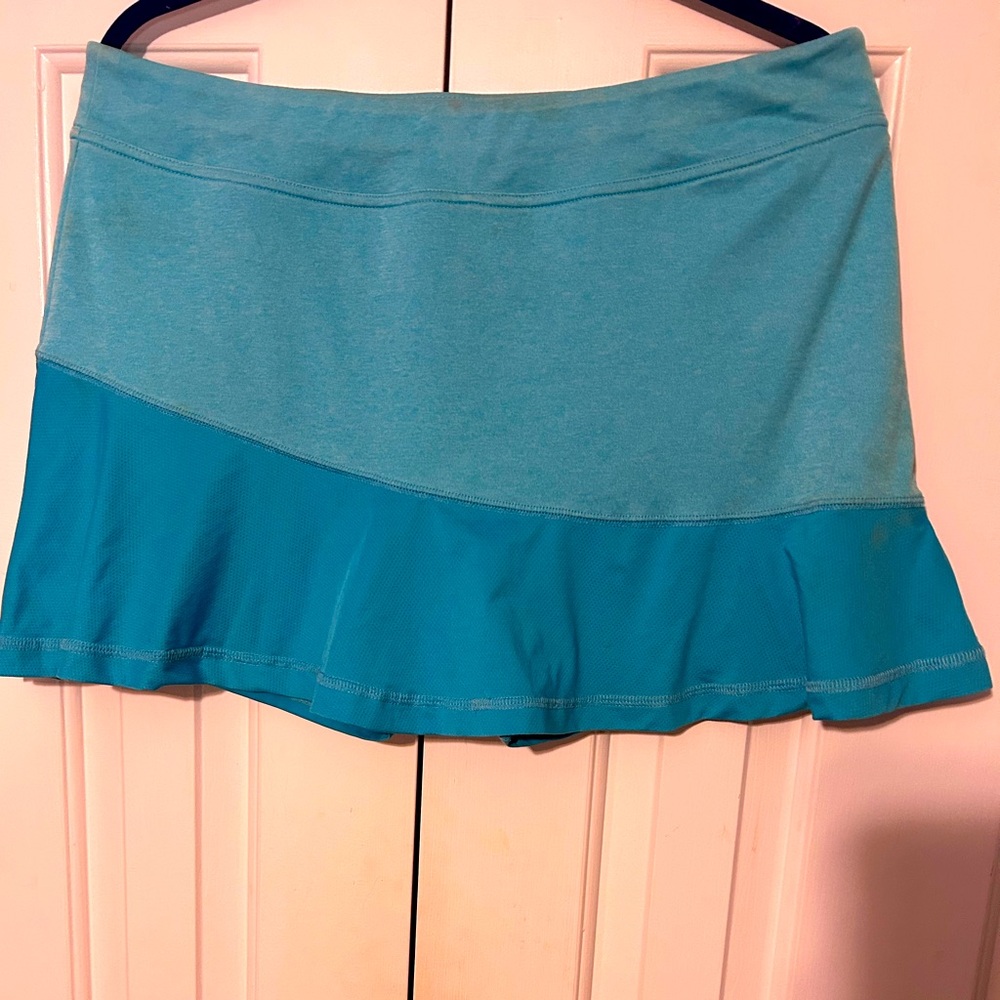 NWOT Turquoise blue Grandslam Airflow Dri fit skort
